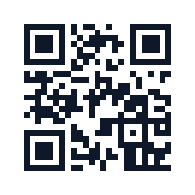 QR code vers la conversation WhatsApp avec Chloé
